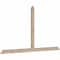 Ekena Millwork Portland Smooth Timber Gable Bracket, Douglas Fir, 84"W x 45"H x 1 1/2"D x 3 1/2"F, 13/12 Pitch GBW084X45X0204POR00SDF - alternate 2